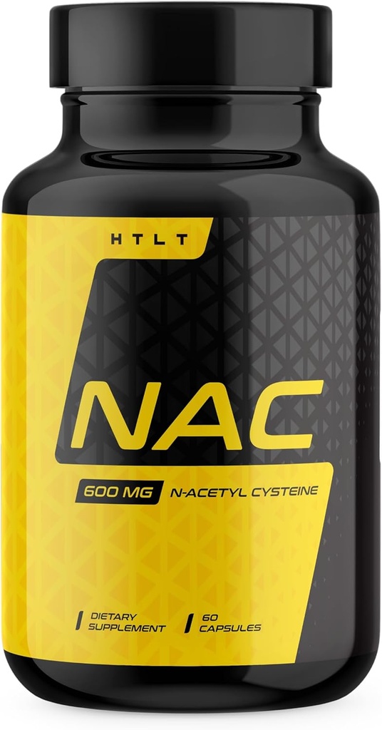 NaC by HTLT XI124; 600 mg N- Acetylo Cysteina per Serving XI124; Liver Support Supplement XI124; (60 kapsułki)