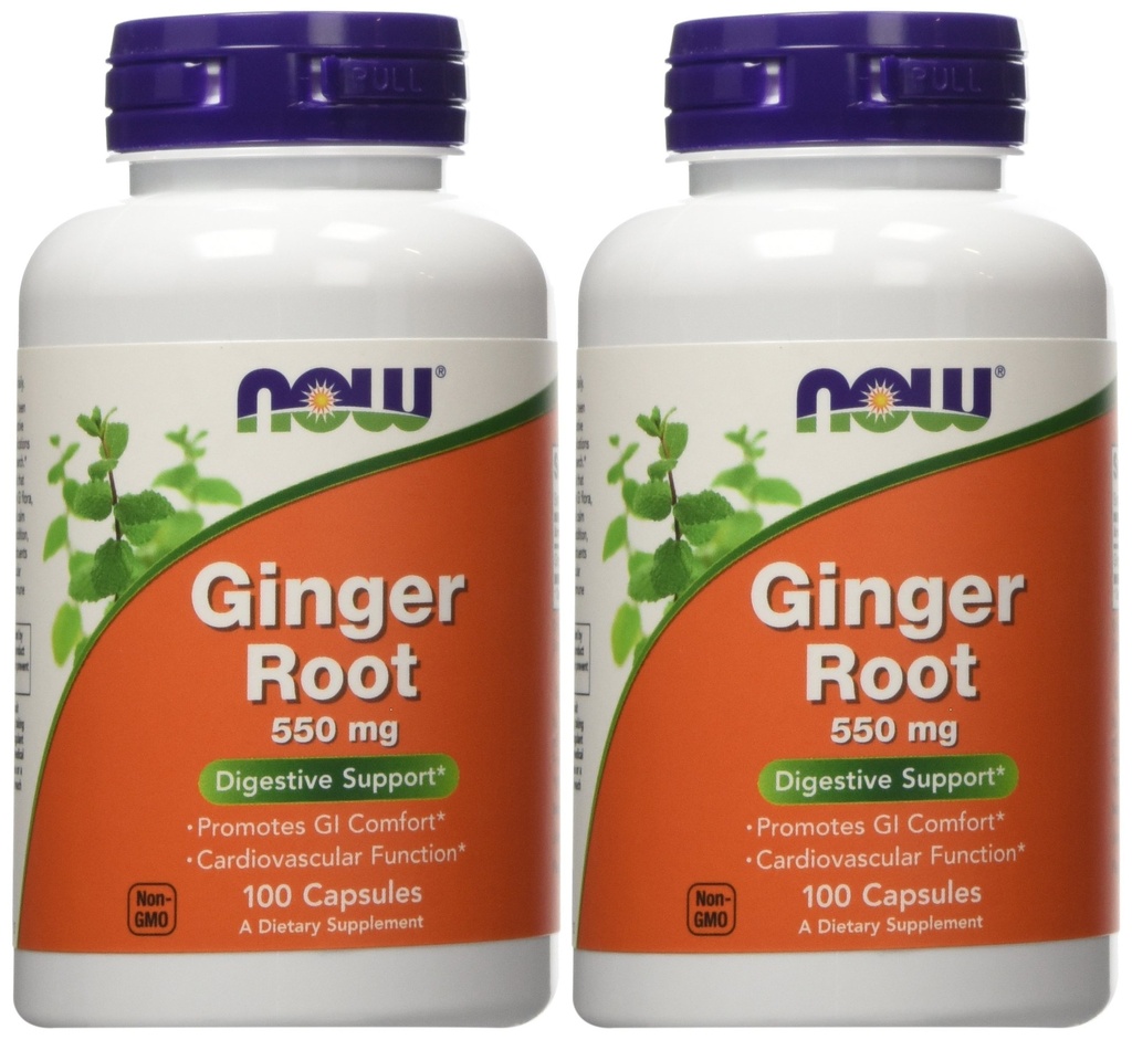 Ginger Root 550mg 100 kapsułki (opakowanie zawierające 2 kapsułki)