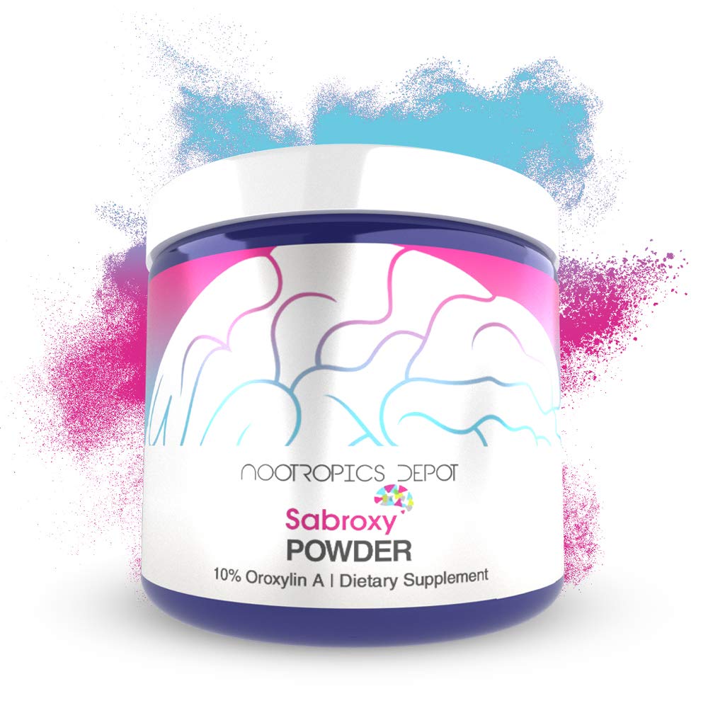 Nootropics Depot Sabroxy ® Oroxylin- Proszek w proszku 124; 30 Grams w proszku 124; Minimum 10% Oroxylin- w proszku; Oroxylum indicum 124; Może pomóc promować Focus & Motywacja w proszku 124; Może pomóc w promowaniu funkcji kognitywnej