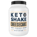 Sernik Keto Meal Replacement Shake [2lbs] - mieszanka niskokalorycznego proszku proteinowego, wysoki tłuszcz z MCTs, peptydy kolagenowe i prawdziwy ser amerykański