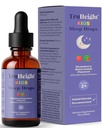 TruHeight Kids Sleep Tincture Ages 2 + (Awatermelon Flavor) - Dzieci, Toddlers & Kids Natural Sleep Aid - Baby, Toddler, Child Melatonin 2 Lat + - Witamina B6, Riboflavin, Cynk, Miedź, Basen cytrynowy