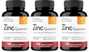 Sandhu 's Cynk Quercetin 120 Kapsułki wegetariańskie (Pack of 3) 124; Zupy cynku dla przeciwutleniacza immunologicznego dla mężczyzn i kobiet 124; Gluten, Soy, Dairy Free