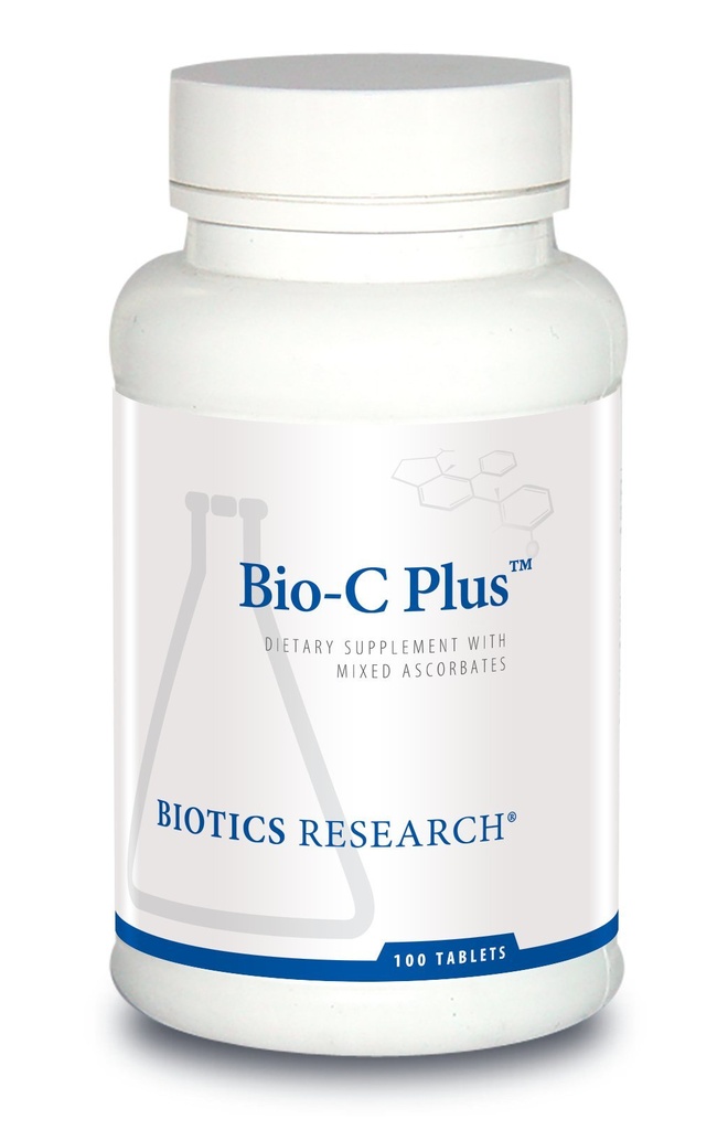Biotics Research Bio C Plus ™ dostarcza witaminy C jako mieszanych minerałów askorbatów z Citrus Bioflavonoids, Superior and Catalase, Witamina C Plus Bioflavonoids, Potężny przeciwutleniacz, System immunologiczny 100 Tabletki