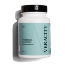 Veracity Cortisol Calming - klinicznie udowodnione Stress & Sleep Supplement - Redukuje napięcie i poprawia mentalną klarowność z naturalnym mieszanką adaptogenów - 60 kapsułek