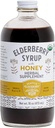 Syrop z surowego miodu - Pyszne, Gluten- Free Herbal Supplement z mocnych korzyści immunologicznych wykonanych wyłącznie z organicznych składników w małych partiach w USA - 16oz