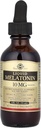 Solgar Liquid Melatonin 10 mg, Natural Black Cherry Flavor - 2 fl oz - Wielki dla Jet Lag - Wegan, Gluten & Dairy Free, Kosher - 59 Służenie