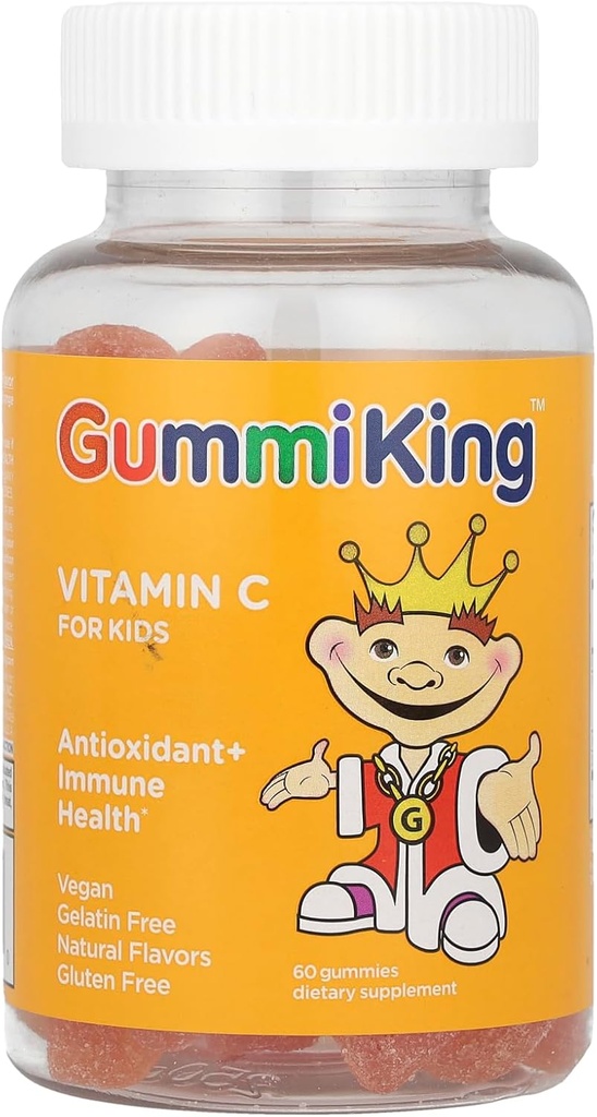 Gummi Król Vitamin- C Suplement, Pomarańcza, 60 Hrabia