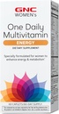 GNC Women 's One Daily Energy Multivitamine, Wspiera zdrowie immunologiczne i produkcję energii, 60 Count