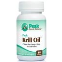 Peak Pure & Natural, Peak Krill Oil Supplement - Better Than Fish Oil for Joint and Heart Health - Krill Oil Brain Supplement - EPA, DHA i Astaksantyna - 60 softgeli