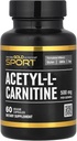 California Gold Nutrition Acetyl- L- Karnityna, 500 mg, 60 Kapsułek wegetariańskich
