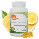Zahler Omega 3 Platinum + D, All- Natural Pure Fish Oil Supplement, Burless Softgel with No Fishy Aftersmast, Najwyższa w EPA i DHA, Certyfikowany Kosher, 90 Softgels