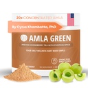 Amla Powder Superfood Suplement z Dyni Spice, 20x Ultra koncentrat Amla, Made with Cynamon, Ginger, Gałka muszkatołowa, Goździki, Kardamon, Indian Gooseberry, Dynia Spice, 30 Słupki