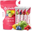 Proszek elektrolitowy bez cukru Stewia Sweetened 100% Natural Hydration Pakiety - 20 Hrabia 124; Sodu, Cytrynian potasu i Magnezu L- Threonian (5.64, Pack Variety)