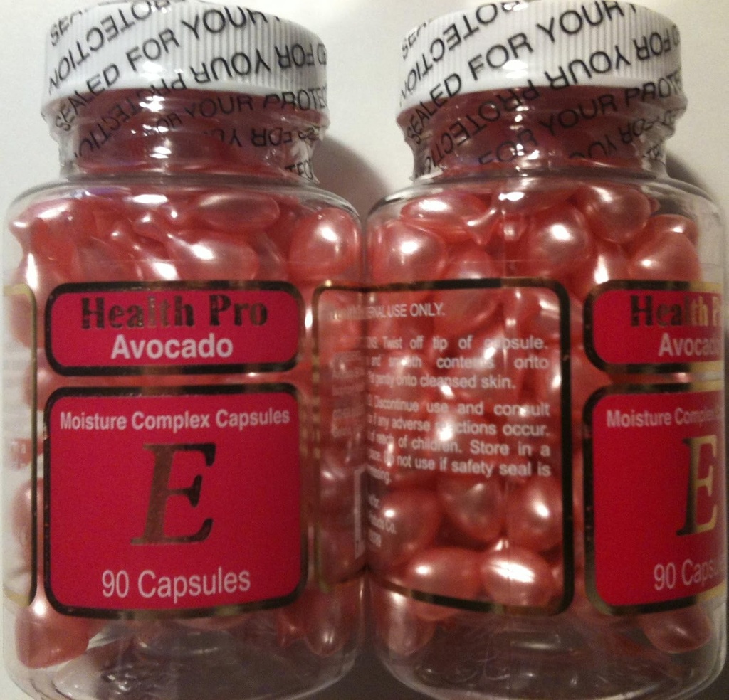 Witamina E Olej skórny Avacado, 90 Softgels (Opakowanie po 2)