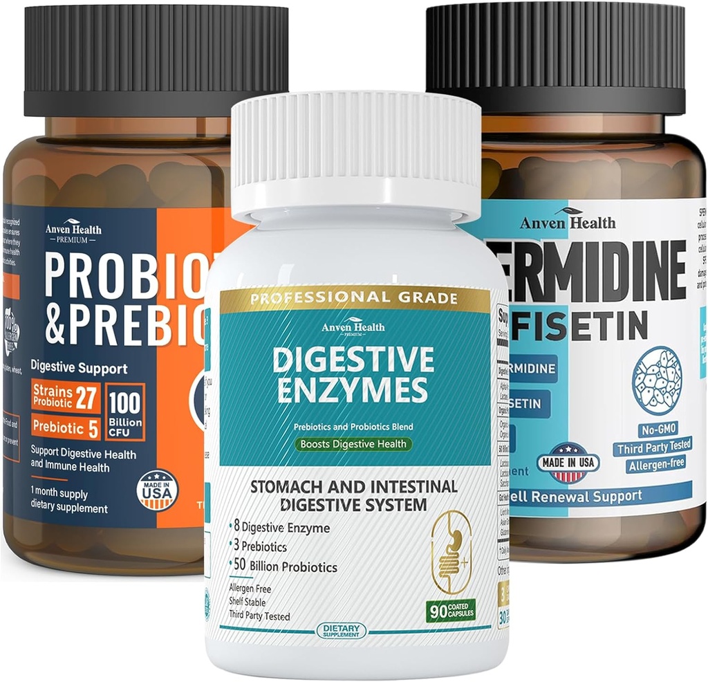 Rodzina Zdrowie Boost Bundle: Gut Health, Anti-Aging & Immunitet Wsparcie dla wszystkich!