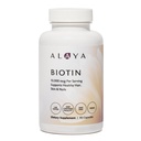 Alaya Naturals - Biotin 10,000mcg, 90 Kapsułek - Wspiera zdrowe włosy, skórę i paznokcie