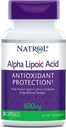 Natrol Alpha Lipoic Acid 600 mg kapsułki 30 ea (opakowanie po 4)