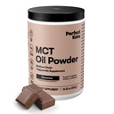 Perfect Keto 7g MCT Oil Powder, Triglicerydy średniołańcuchowe Suplement, Kreamer kawy bezmlecznej dla Keto Diet, Ketogenny MCT Oil Mix do kawy, Smoothie, shakes protein, Czekolada, 30 Służenie