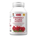 ANDREW LESSMAN Friendly Flora Probiotic 180 Kapsułki - 10 Miliard CFU, Kompleksowy Mieszanka pięciu szczepów probiotycznych, Potężne immunologiczne i pokarmowe wsparcie. Probiotyki dla kobiet lub mężczyzn