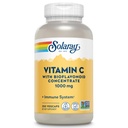 SOLARAY Witamina C 1000mg z bioflawonoidami Koncentrat - Witamina C Kapsułki z Rose HIPS i Acerola Cherry - Przeciwutleniacz, Heart Health i suplement wsparcia immunologicznego, Wegan, Non-GMO, 250 Służenie