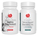 Zen Haus Jod i Immune Bundle - 12,5 mg Complex jodu z formułą wsparcia immunologicznego i oddechowego
