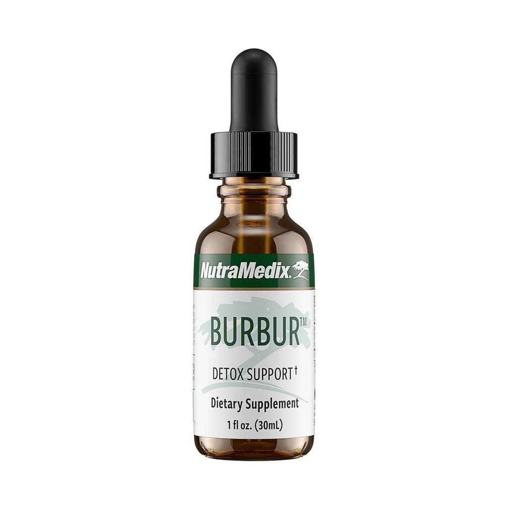 NutraMedix Burbur Suplement - Wspiera pełną detox ciała dla kobiet i mężczyzn - Promowanie przeciwutleniaczy i Microbial Support - nalewka Herbal Made with Manayupa Leaf Extract (1oz / 30ml)