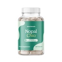 Santo Remedio Nopal Chia, wrzodziejący pear Cactus i Chia proszku suplement diety, klinicznie udowodnione składniki, Gluten Free, Nie-GMO, Nie dodawany cukier, 120 Kapsułki, 60 Servings per container
