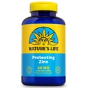 Nature 's Life Cynk Pikolinate 30mg Plus 2 mg miedzi - Chelated Cynk Suplement dla immunologicznego, sercowo-naczyniowego, skóry, funkcji komórkowej i wsparcia mięśni - 60- Day Guarantee - 250 Służenie, 250 Kapsułki