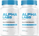 (2 Pack) Alpha Labs, Alpha Labs Capsules, AlphaLabs, Alfa Labs Max Performance, Advanced Formula, Alpha Labs Labs, Alpha Labs Capsuls, 120 Capsuls for 2 Months