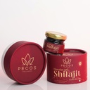 Czysty Himalaya Shilajit Resin Wysoka potencja Gold Grade dla mężczyzn i kobiet 124; 100 Sługi dla Energy Boost & Wsparcie immunologiczne, 85 + Ślad Minerałów, 76% + Kwas Fulvic, z laboratorium Test Report, 30g
