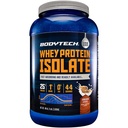 BODYTECH Proszek do izolacji białka serwatki - z 25 gramami białka na serwowanie & BCAA 's - Idealny do post- Workout Muscle Building & Growth, Zawiera mleko i soję - Cynamon Cereal (3 funt)