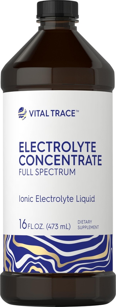 Carlyle Electrolyte Concentration (koncentrat): 124; 16 fl oz: 124; Full Spectrum: 124; Jonic Electrolyte Liquid - 124; Non- GMO i Gluten Free Formula: 124; by Vital Trace