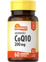 Sundance CoQ10 200mg Softgels 124; 60 Hrabia 124; z Black Pepper Extract 124; Non-GMO & Gluten