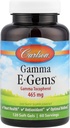 Carlson Labs Gamma E- Gems, Gamma Tocoferol, 465 mg, 120 Softgels