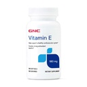 GNC Witamina E 200mg Suplement, Wspiera zdrowy układ sercowo-naczyniowy, 100 Służenie