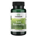 Swanson Saw Palmetto - Herbal Supplement Promotion Mężczyzna Prostate Health Support - Natural Hair Supplement & Urnary Health Supplement - 540 mg 100 kapsułki