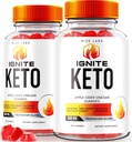 Rize laboratories (Opakowanie 2 Ignite Keto ACCV Gummies dla zaawansowanych utraty wagi, Suplement diety (120 Gummies)