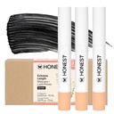 Szczere piękno 2- in-1 Ekstremalna długość Mascara + Lash Primer 3- Pack Xi124; Okrucieństwo Free + Safe for Sensitive Eyes Xi124; 0,27 fl oz każdy (opakowanie po 3)