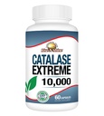 Rise- N- Shine Catalase Extreme Supplement 10.000 z Saw Palmetto, Biotin, Fo- Ti, PABA - Suplementy do włosów Silne włosy - 60 Kapsułki