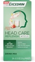 Excedrin Head Care Replenish Plus Focus from Excedrin Drink Mix with Electrolytes, L- Theanine, Ginger and Cafeline for Head Health Support - 24 pakiety