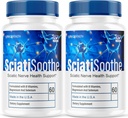 LIVORKA (2 Pack) Sciatisoothe - Sciatisoothe Suplement, Sciati Soothe, Sciatisoothe Vitamin, Sciati Soothe Suplement, Sciati Soothe Kapsułki, Sciatic Sooth, 120 Kapsułki na 2 miesiące