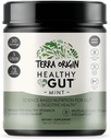 TERRA ORIGIN Zdrowy Gut Ment Flavor 124; 30- Służenia z L- Glutamina, Cynk, Glukozamina, Śliski Kora Łosoś, Marszałek korzeń i więcej!