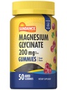 Sundance Magnezu Glycinate Gummies XI124; 200mg XI124; 50 Count XI124; Grape Flavor XI124; Vegan, Non-GMO, and gluten Free Supplement