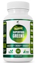 Organic Vegan Super Zielone Kapsułki z Ashwagandha - Wsparcie immunologiczne z All Natural Whole Food Nutrigents Chlorella, Moringa, Spirulina, Turmeric, Kale. Poprawa trawienia, zwiększenie energii - Detox Pills