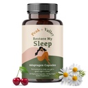 Peak + Valley Natural Sleep Aid dla dorosłych - 60 Kapsułek do głębokiego snu - 3 mg Melatoniny, L Theanine, Rumianek, Ashwagandha - Natural Herbal Sleep Pills - Extra Siła Calming Sleep Aid