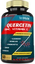 Quercetin Extract Kapsułki - Mieszanka Elderberry, Bromelain, Ginger, Stinging Nettle, Echinacea, Black Pepper i więcej - 60 Kapsułki, 2 miesiące dostaw