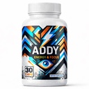 Addy Energy - Focus & Energy Supplement - Brain Booster - Adderall Alternative - Focus, Wzrost wydajności - Clean Energy - Sharp Focus - 30 Day Supply