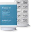 Solv Wellness Māge Probiotic for Her, Daily Women 's Prebiotic and Probiotics Blend Nutritional Supplements for Digestive, Waginal PH Balance, Tract Health Support, 30 kapsułki