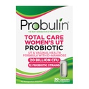 Probulin Total Care Women 's Urnary Tract = Prebiotyki + Probiotyki + Postbiotyki do wsparcia zdrowej mikrobiomu pochwy - 20 Miliard CFU - 12 Szczepów - 30 Kapsułki wegańskie